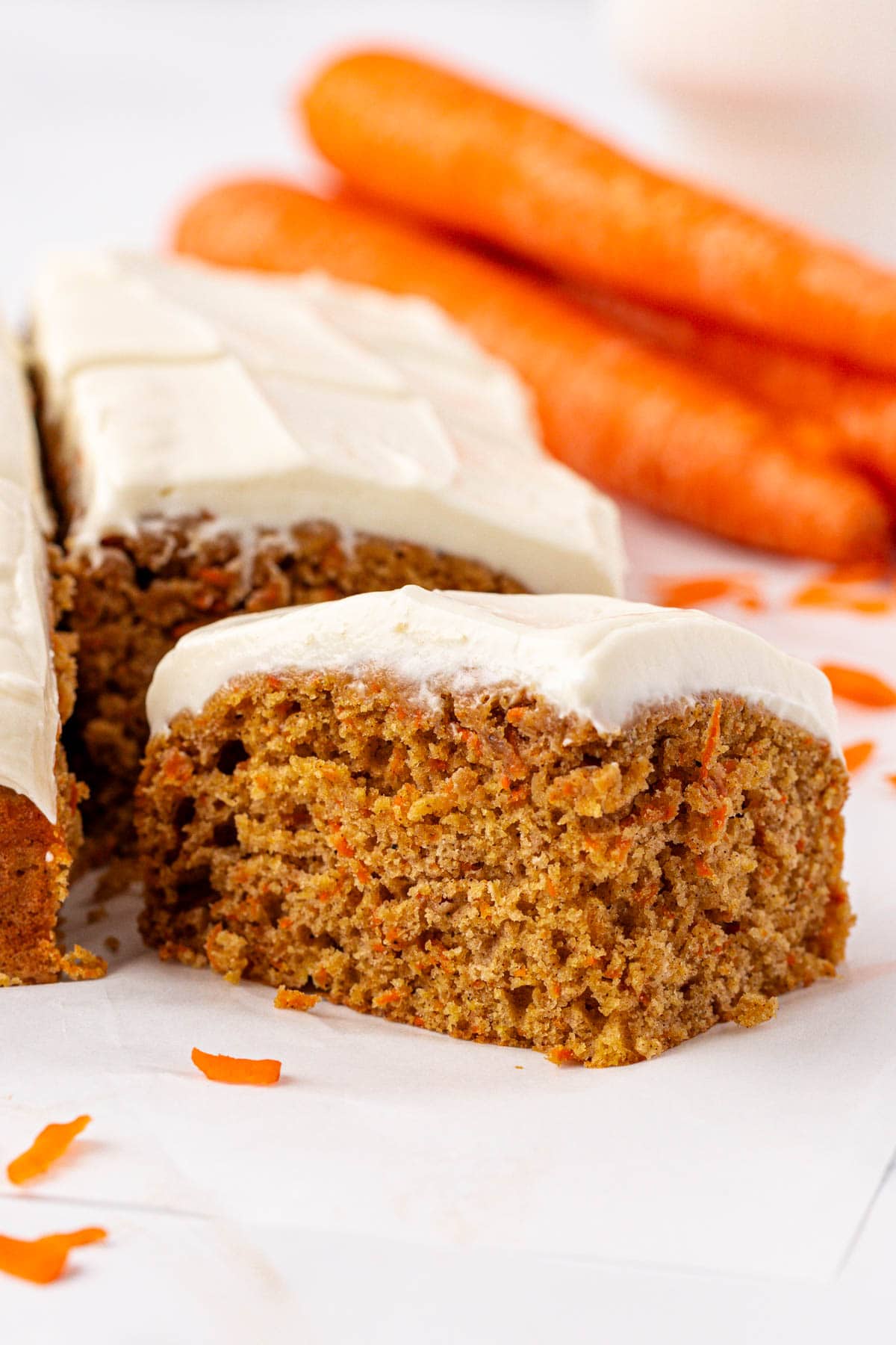 Carrot Cake Snack Bars