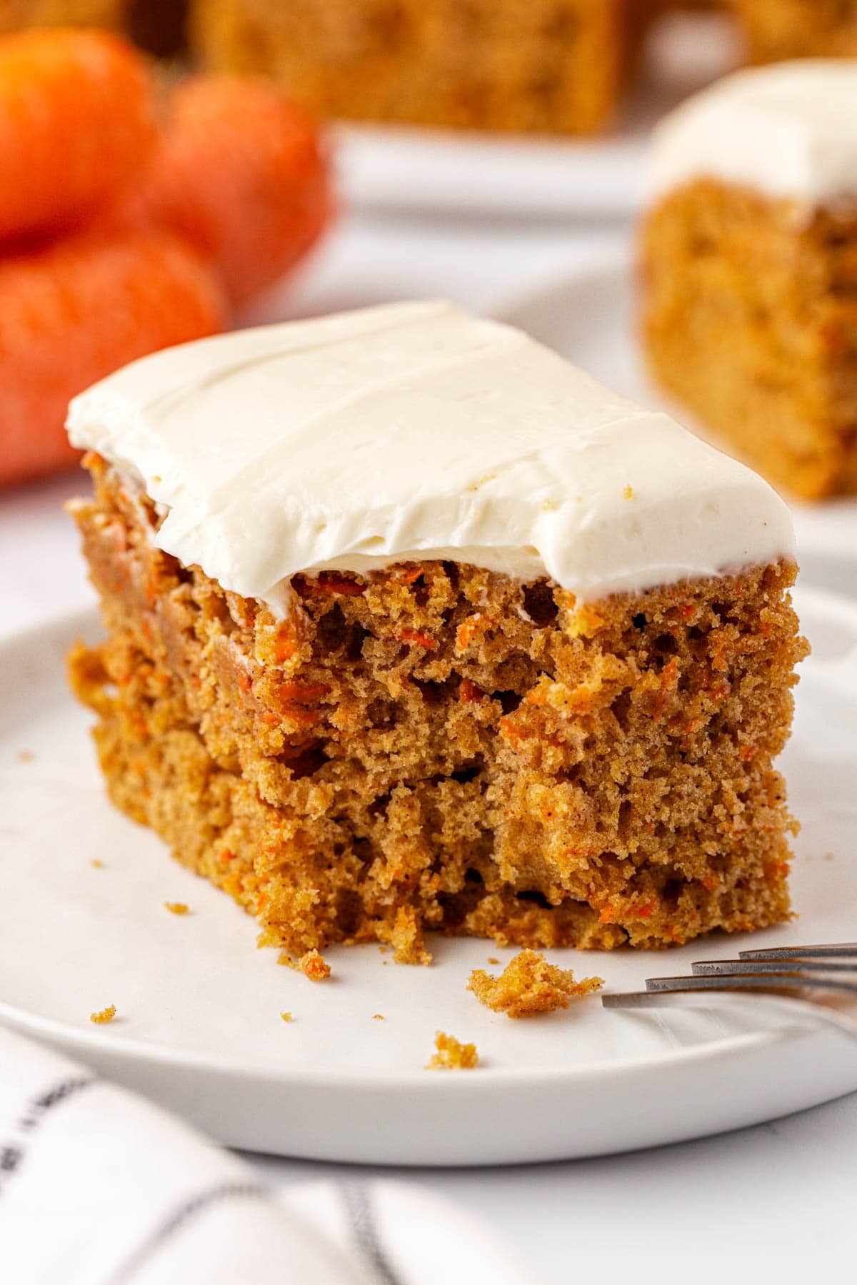 carrot cake snack bars