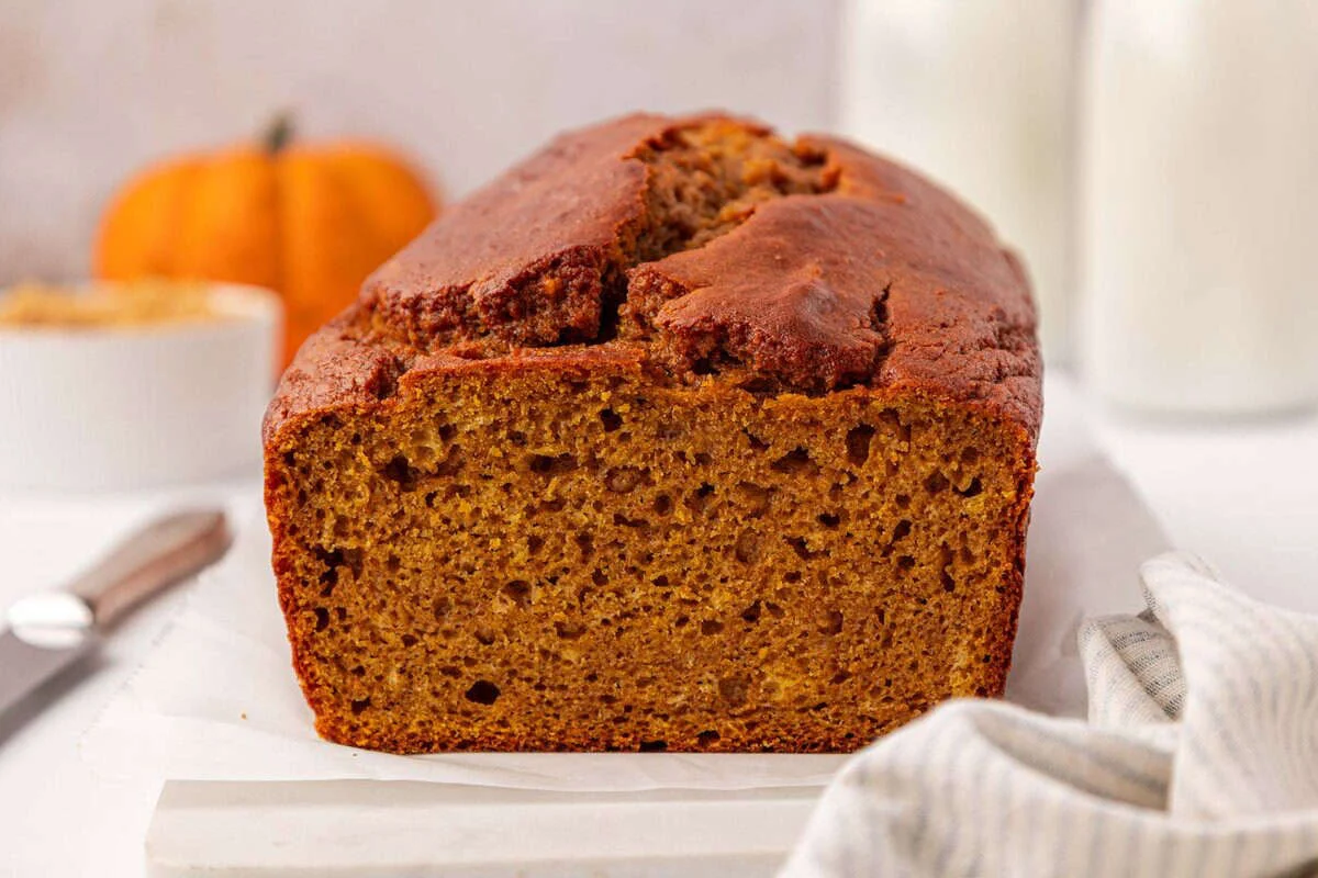 Greek Yogurt Pumpkin Bread