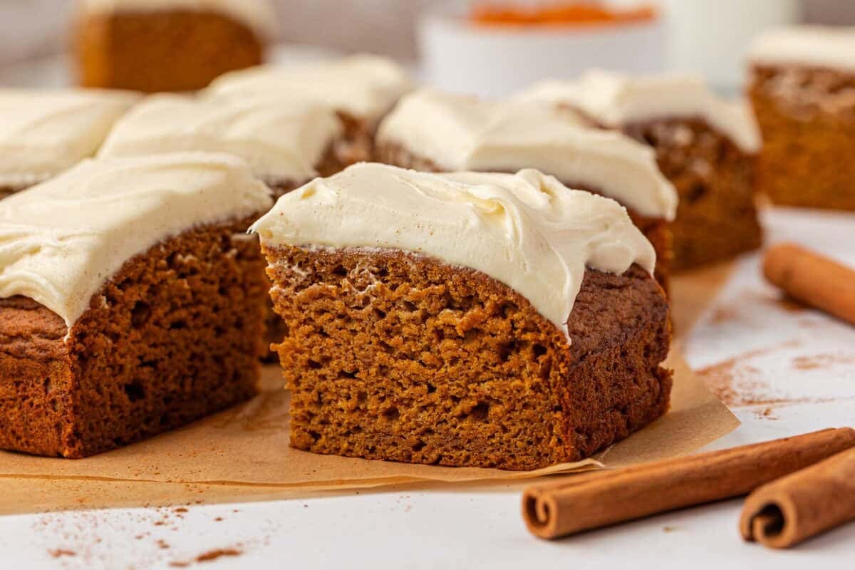 Pumpkin Snack Cake