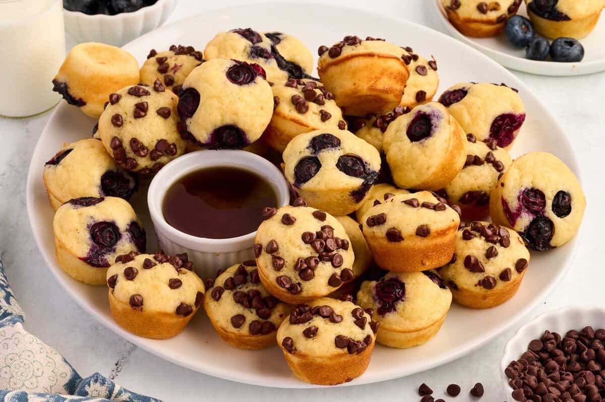 Greek Yogurt Pancake Mini Muffins