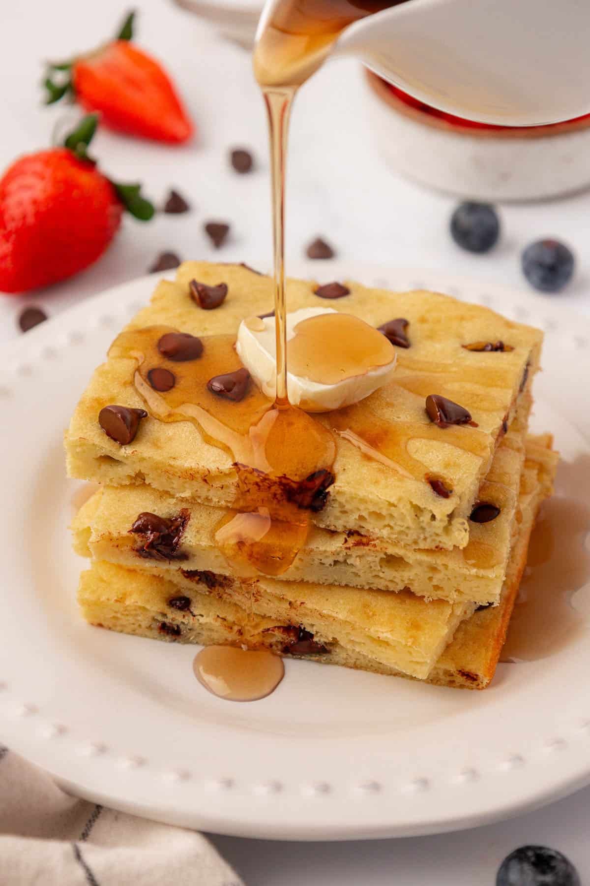 Yogurt Sheet Pan Pancakes