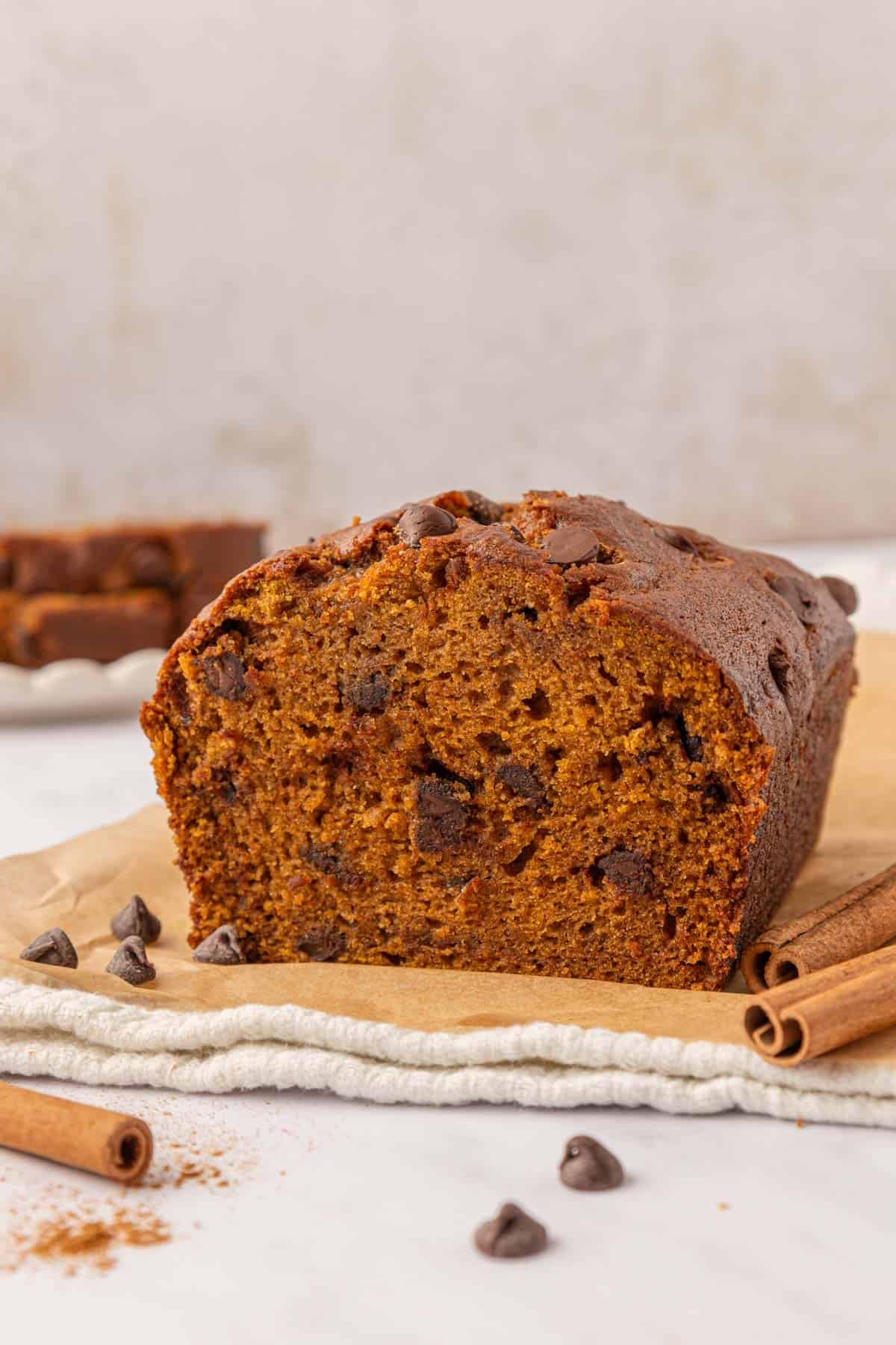 Chocolate Chip Pumpkin Bread