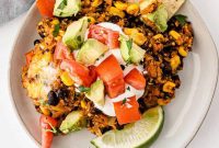 Zesty Quinoa Enchilada Bake