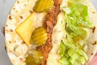 Ultimate Chicken Big Mac Taco