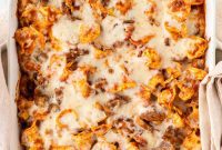 Hearty Baked Tortellini Gratin