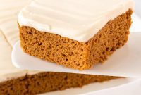 Effortless Fall Spiced Pumpkin Bars