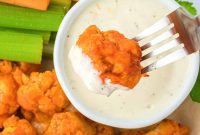 Crispy Air Fryer Buffalo Cauliflower Bites