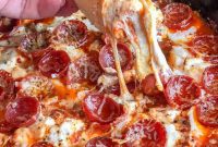 Loaded Meat Pizza Dip