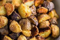 Crispy Garlic Parmesan Potatoes