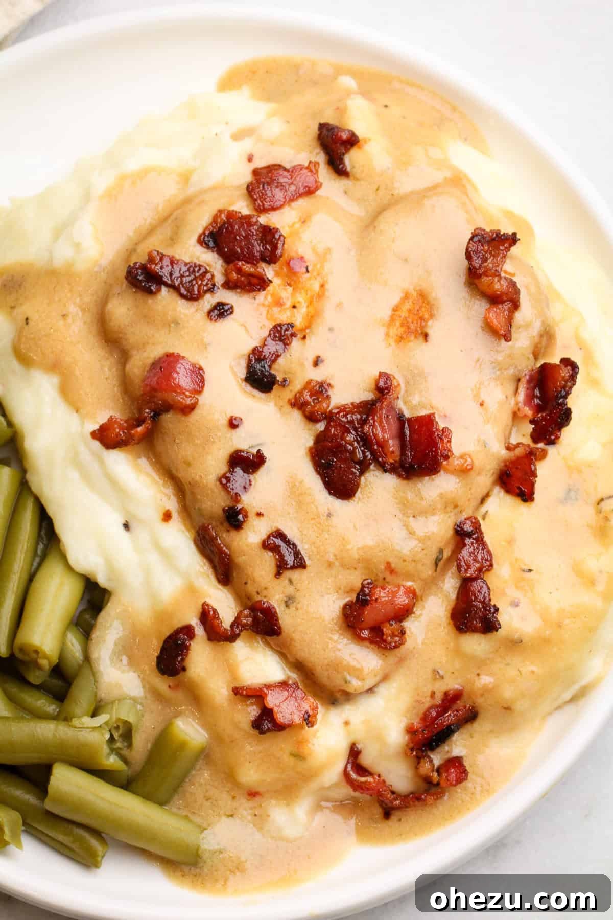 Soulful Southern Smothered Chicken 2 smothered chicken recipe ready to be served