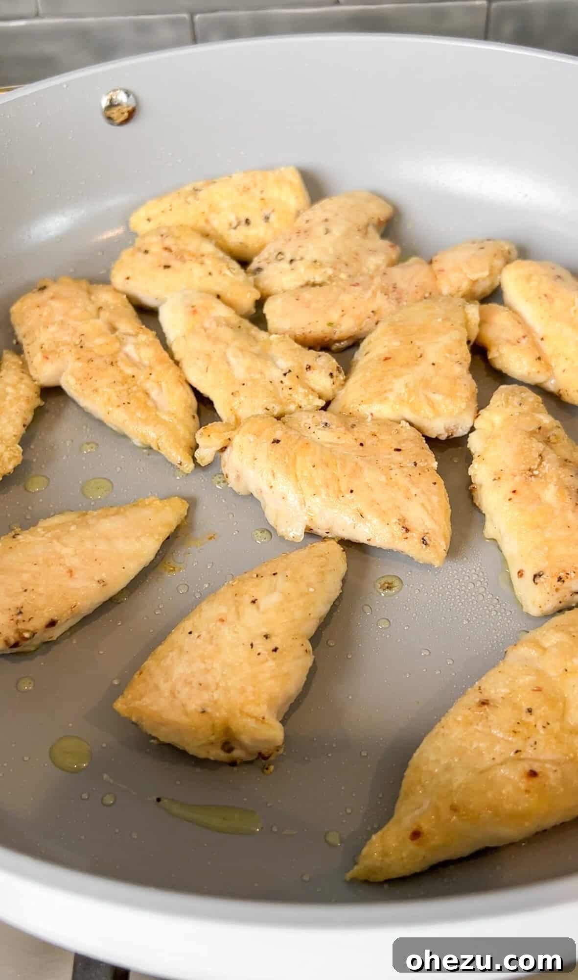 seared chicken