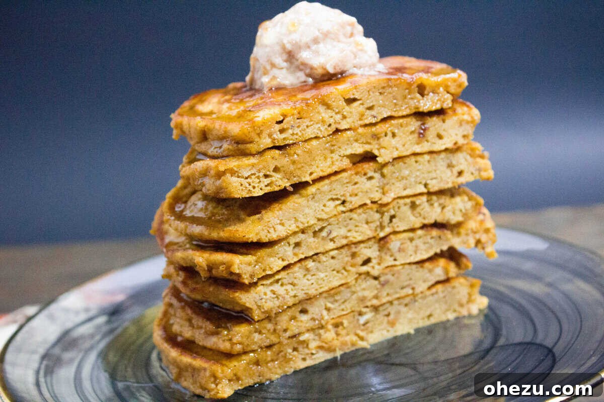 Pumpkin Pie Low Carb High Protein Pancakes