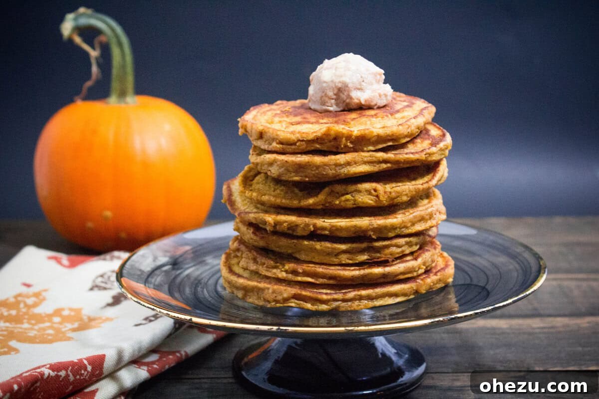 Pumpkin Pie Low Carb High Protein Pancakes