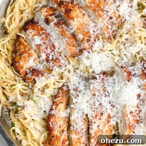 lemon parmesan one-pan pasta
