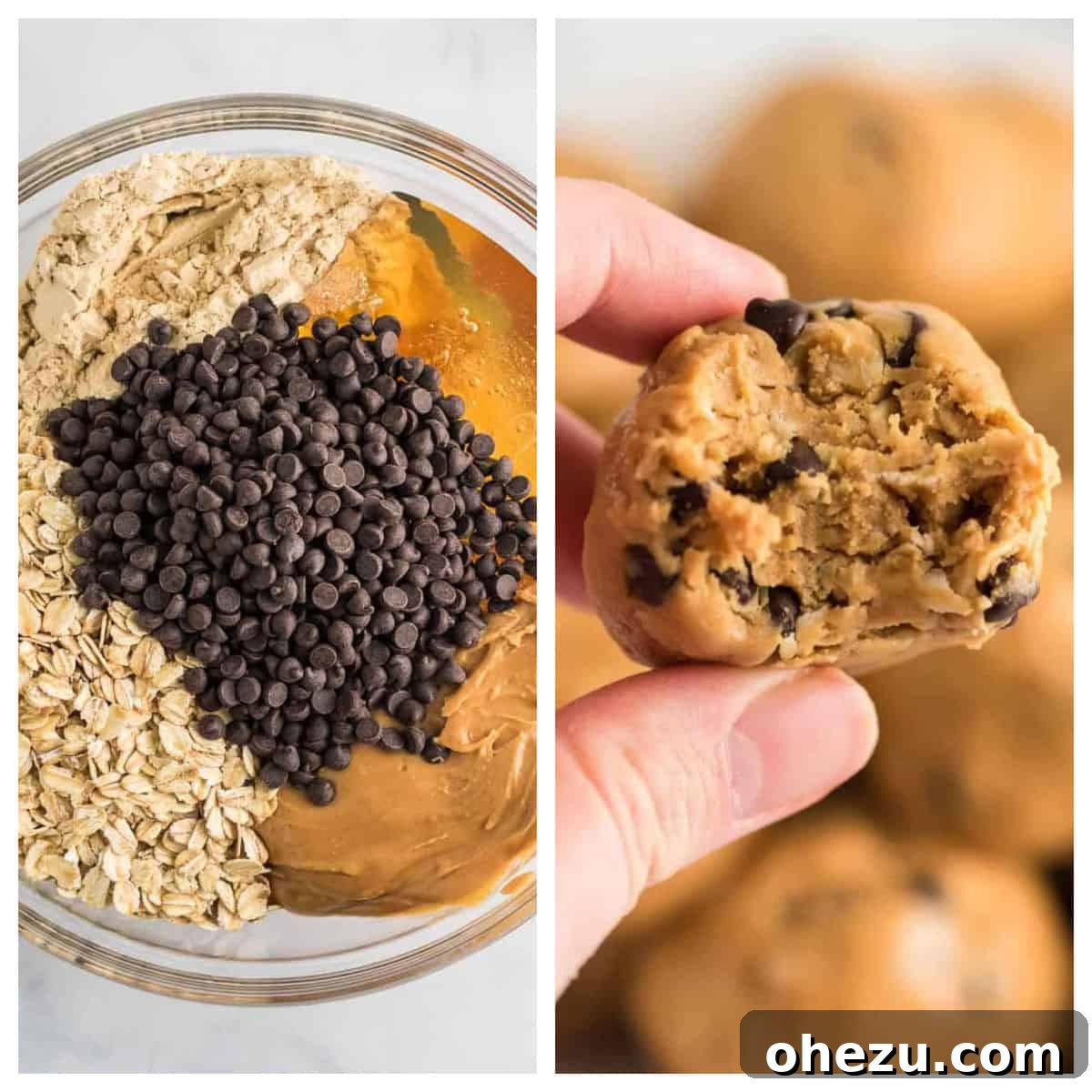 Plant-Powered Perfection 16 A vibrant collage showcasing a variety of delicious energy balls, perfect for quick, healthy, and satisfying vegetarian snacks.