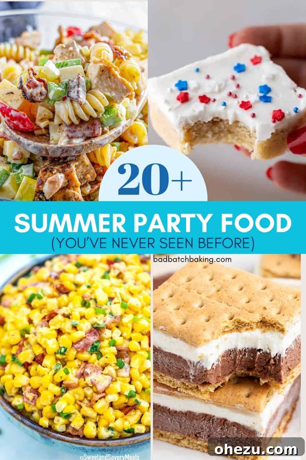 More delicious and easy summer party food ideas for entertaining