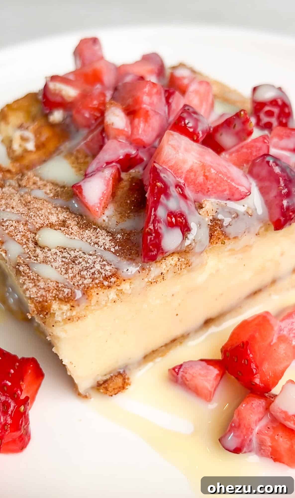 Easy Churro Cheesecake Bars with Golden Crust