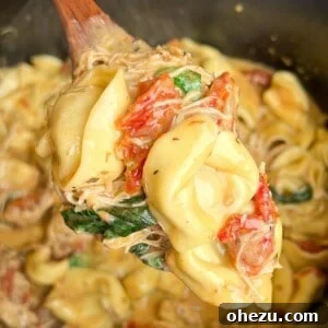 Slow Cooker Marry Me Tortellini - Recipe Image