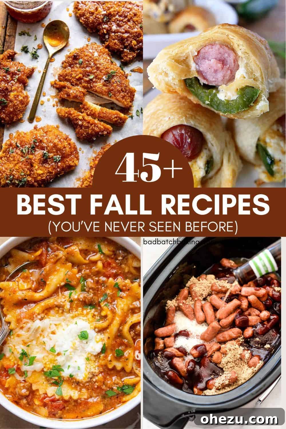 Best fall recipes for the 2024 autumn season