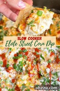 Creamy and flavorful Mexican street corn dip, perfect for a crowd