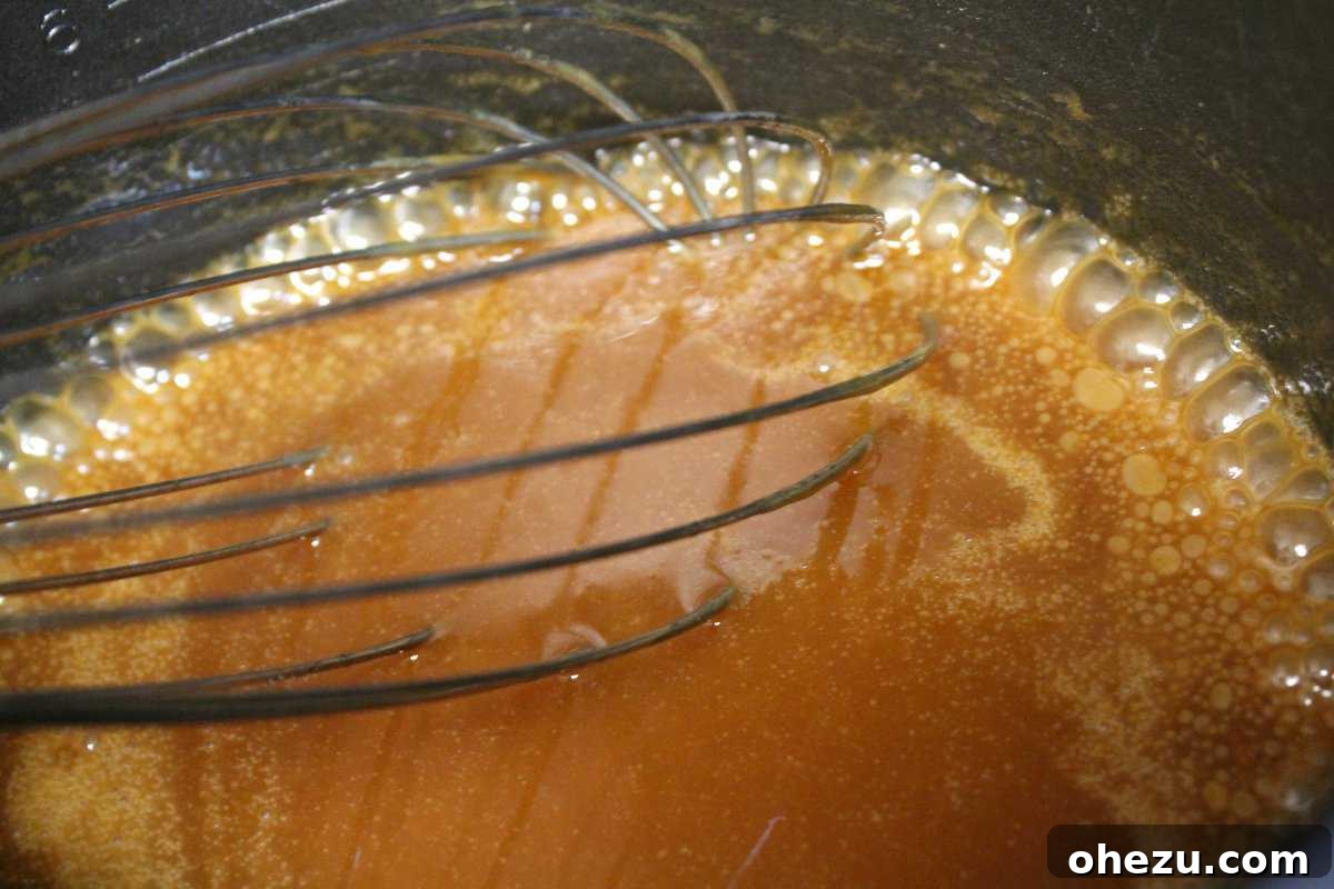 Deep Umami Caramel Glaze 3 Salted Dark Caramel Sauce in a Jar