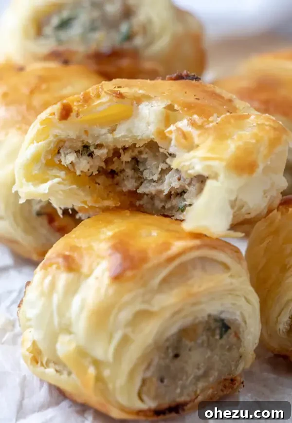 Over 70 Perfect Friendsgiving Recipes to Try in 2024 11 Savory Italian Sausage Puff Pastry Rolls for Parties