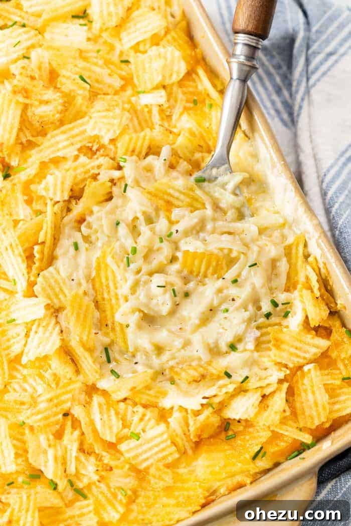 Over 70 Perfect Friendsgiving Recipes to Try in 2024 25 Creamy Cheesy Funeral Potatoes with Crunchy Topping