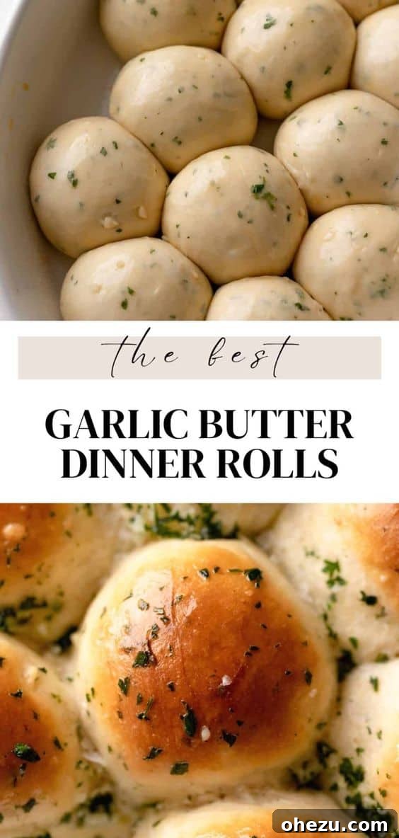 Over 70 Perfect Friendsgiving Recipes to Try in 2024 26 Homemade Fluffy Garlic Dinner Rolls with Herb Butter