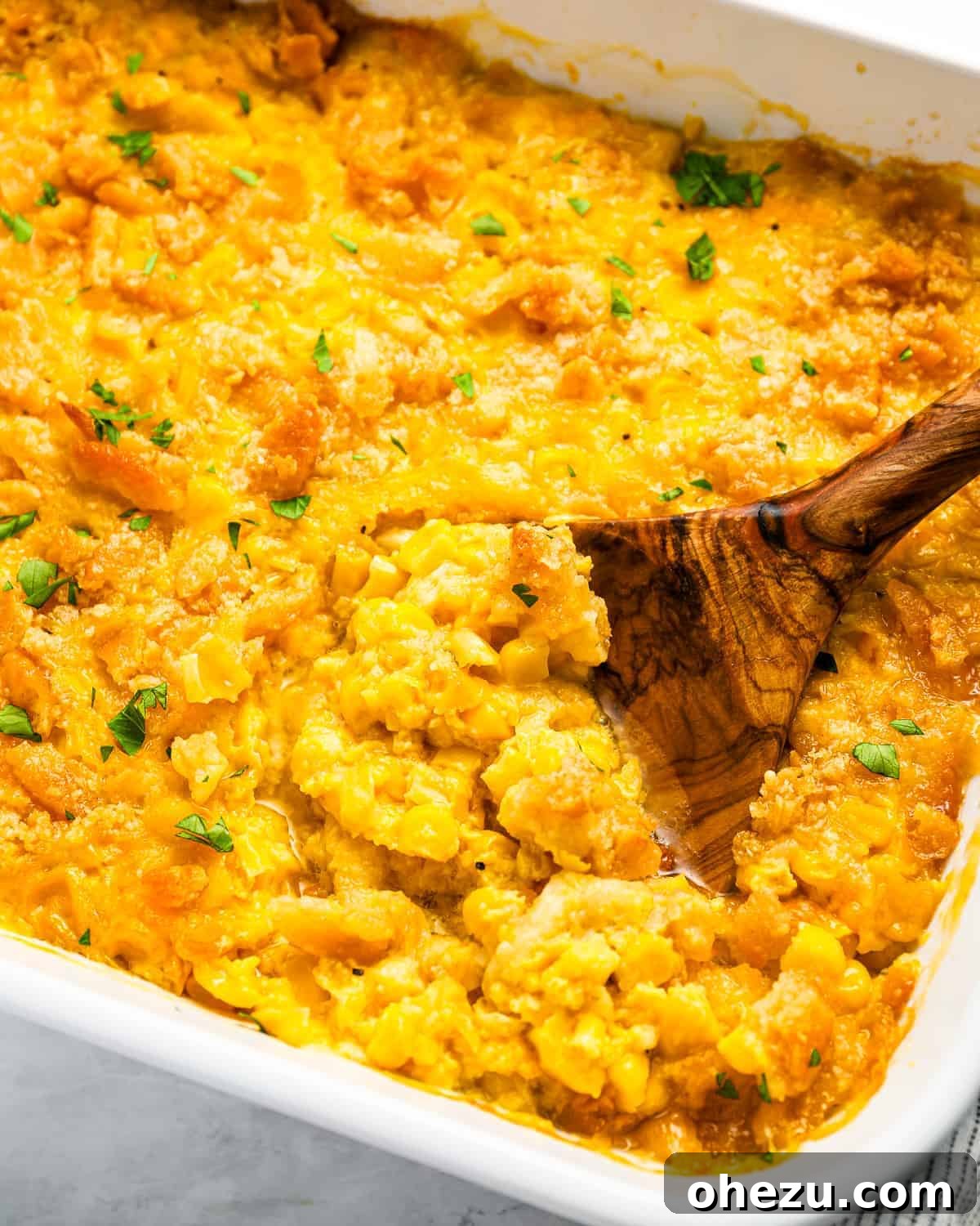 Over 70 Perfect Friendsgiving Recipes to Try in 2024 28 Rich Scalloped Corn Casserole with Cracker Topping