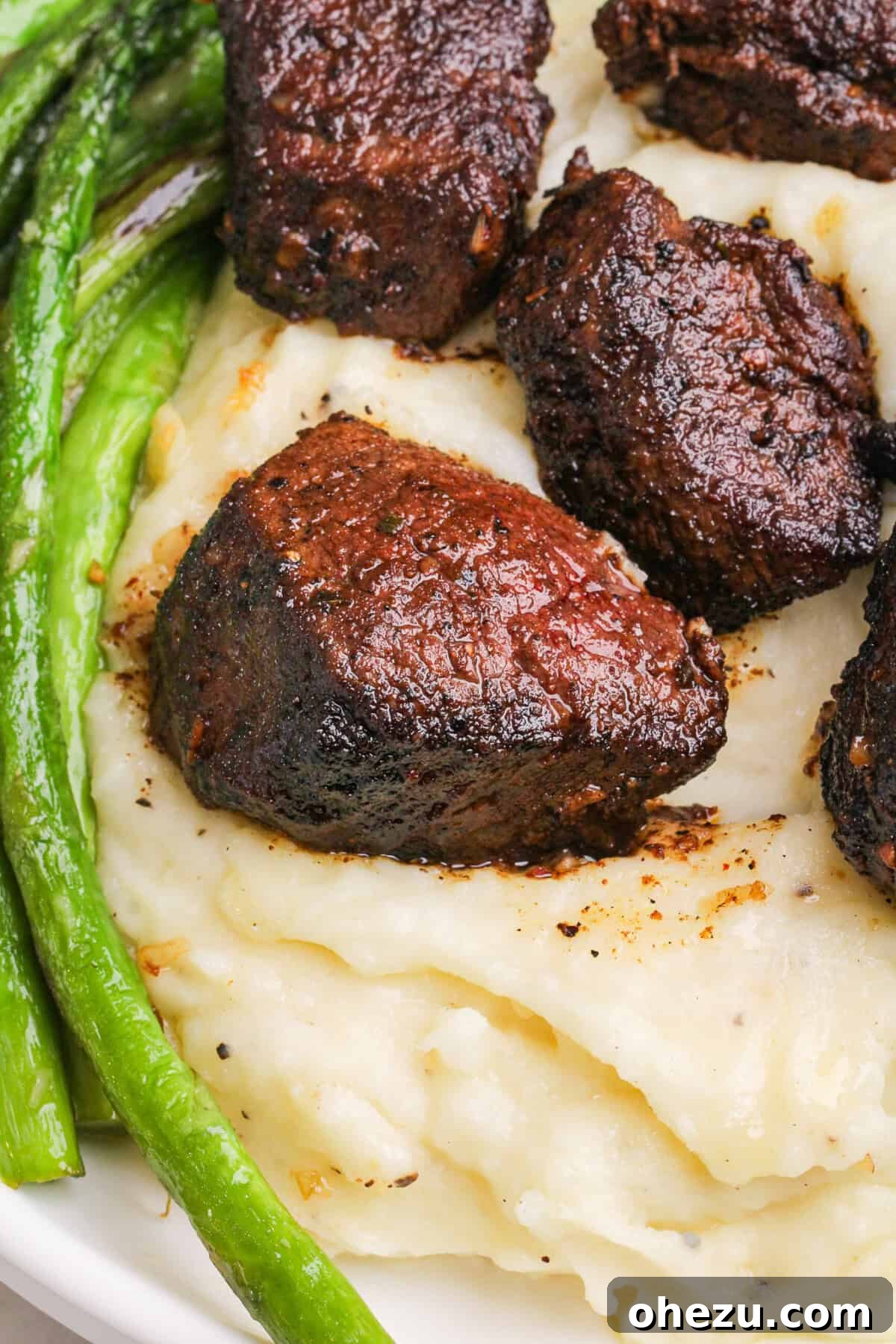 Over 70 Perfect Friendsgiving Recipes to Try in 2024 62 Tender Garlic Butter Steak Bites with Cream Sauce