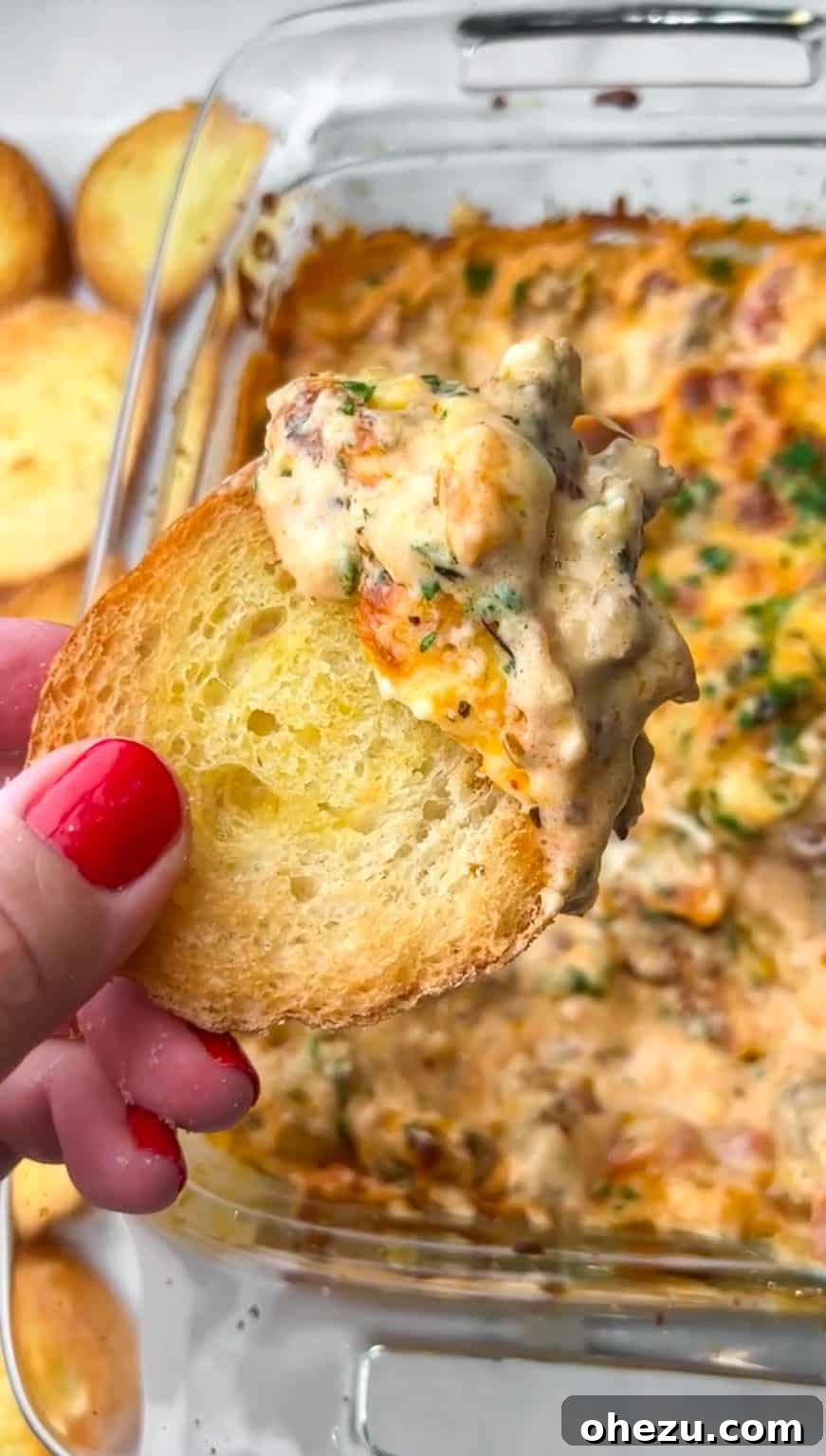 Over 70 Perfect Friendsgiving Recipes to Try in 2024 9 Warm and Cheesy Spicy Italian Sausage Dip