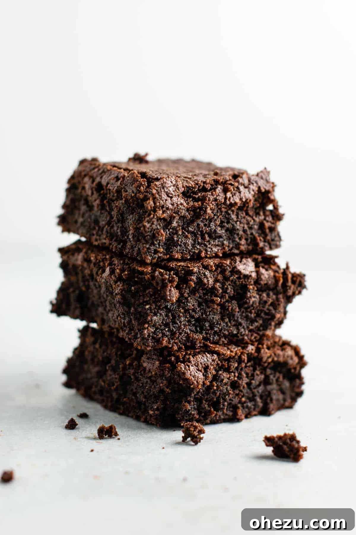 Ultra Fudgy Gluten-Free Brownies 6 A stack of golden brown, perfectly baked gluten-free and dairy-free oat flour cookies, ready to be enjoyed as a wholesome snack or dessert.
