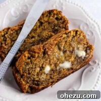 Vegan banana bread recipe – so easy to make and tastes delicious! #vegan #bananabread #veganrecipe #dairyfree #veganbreakfast