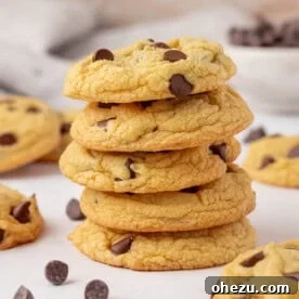Perfectly baked cake mix chocolate chip cookies