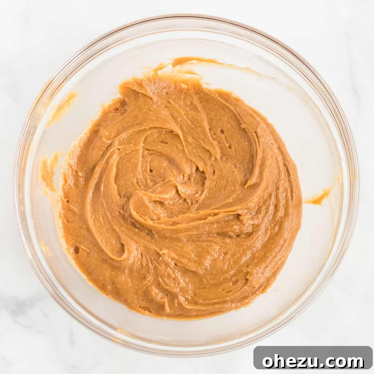 Gluten-Free Peanut Butter Cookies 5 The cookie dough after all ingredients have been mixed together into a smooth batter