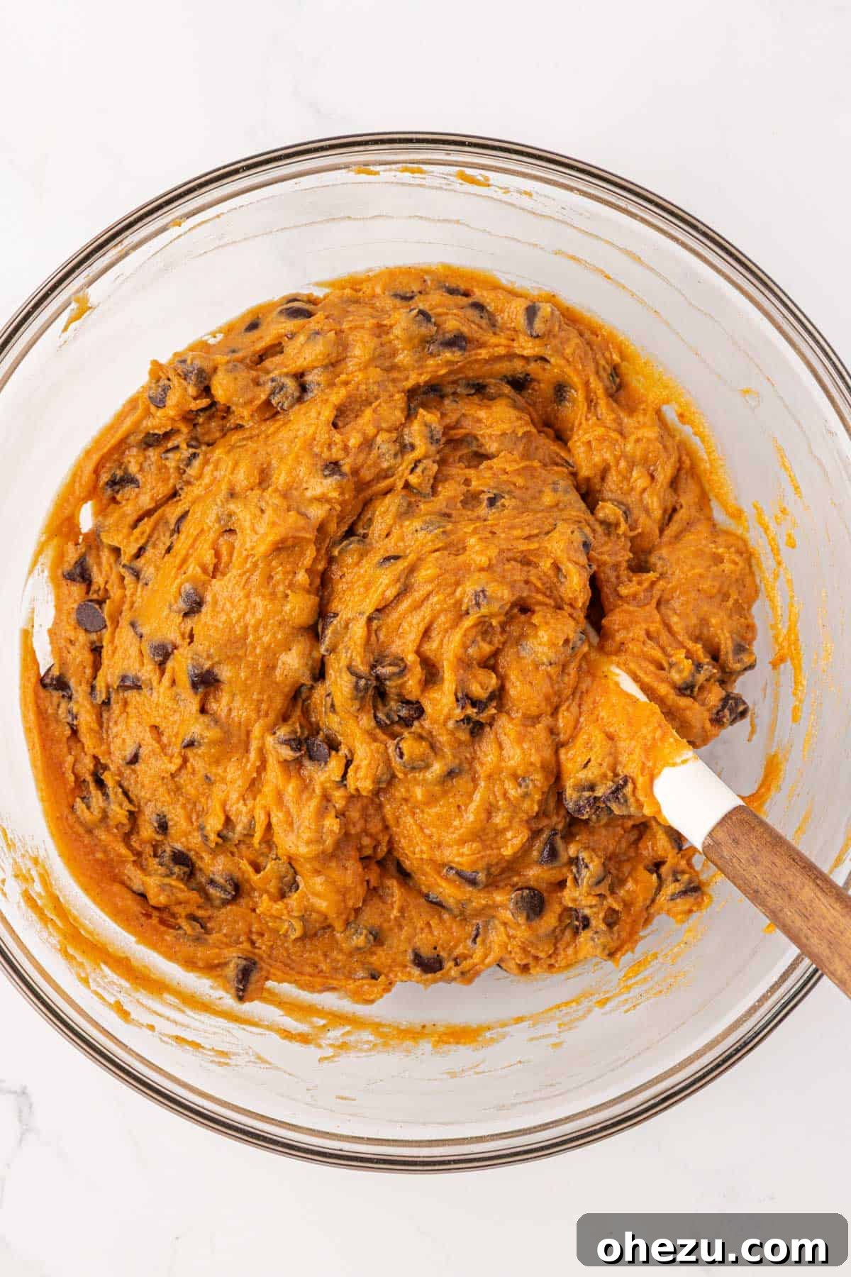 Harvest Pumpkin Chocolate Chip Cookies 12 Chocolate chips mixed into the pumpkin cookie batter