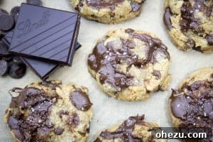 Main photo of Chewy Bakery-Style Chocolate Chip Cookies with Browned Butter