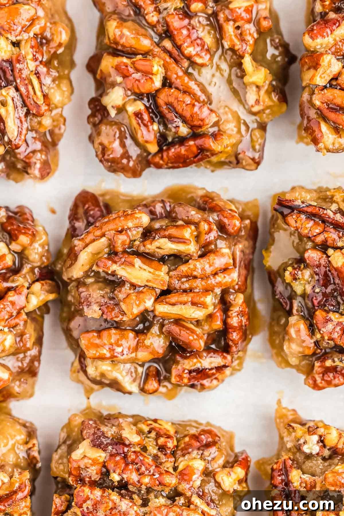 pecan pie bars without corn syrup