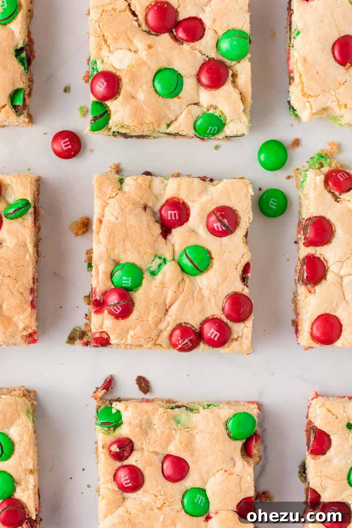 Christmas cookie bars