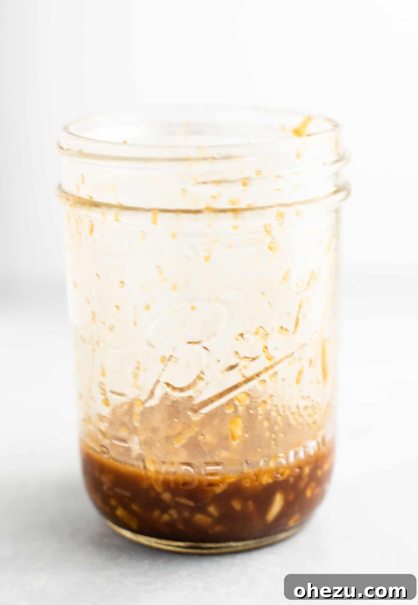 Crisp and Flavorful Broccoli Stir Fry 7 sauce for stir fried broccoli in a mason jar