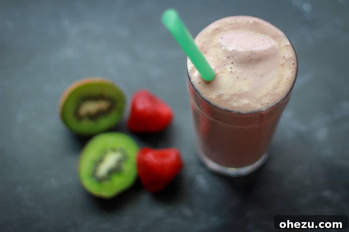 DIY Kiwi Quencher Tropical Smoothie 3 Kiwi Quencher Tropical Smoothie Copycat Recipe