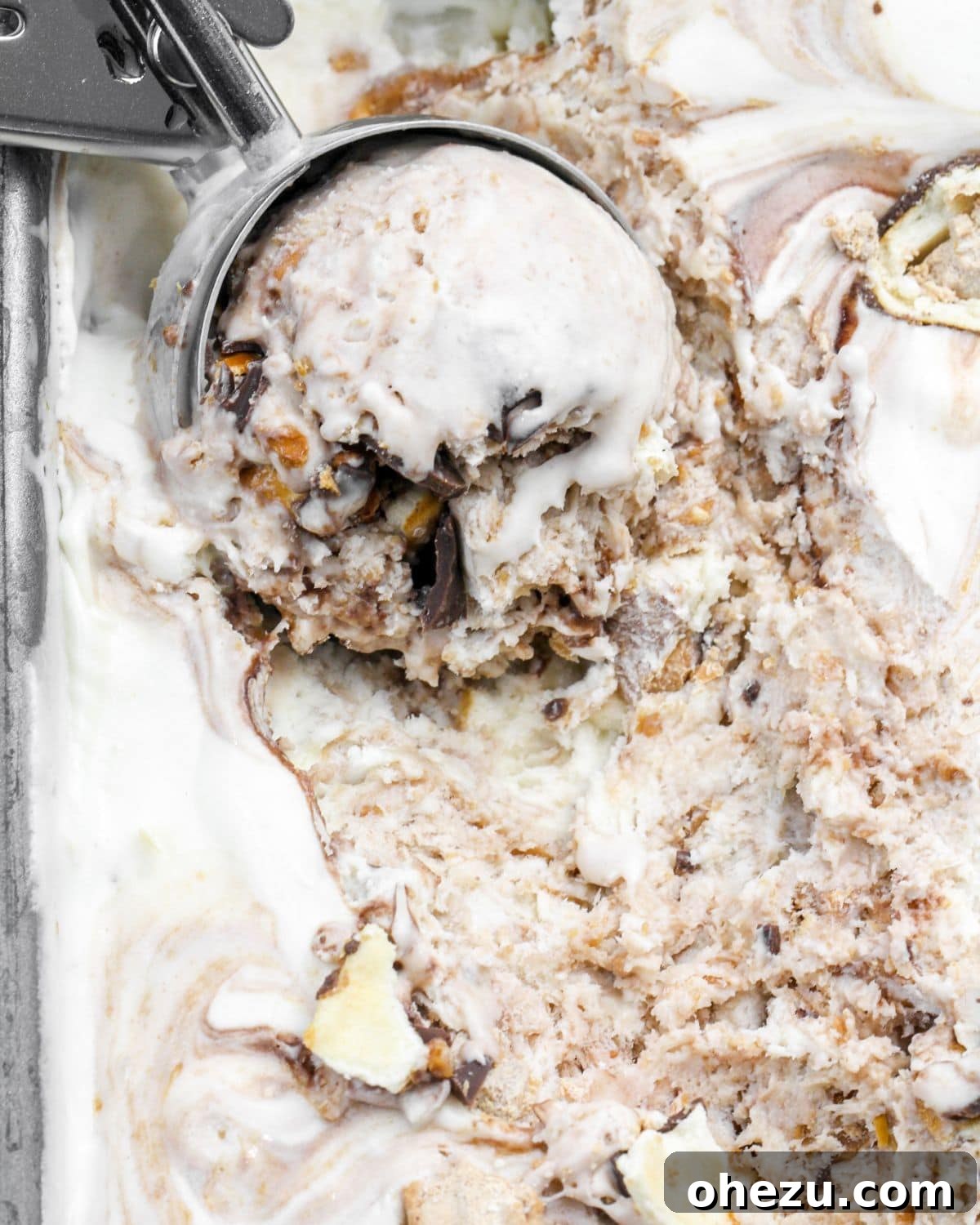 Over 20 Must-Try Recipes for Your Memorial Day Cookout 23 Homemade Chubby Hubby Ice Cream, a no-churn and egg-free dessert perfect for Memorial Day.