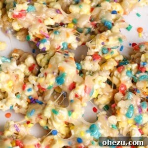Birthday Cake Popcorn 5 funfetti cake batter popcorn