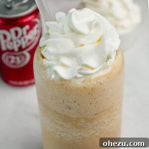 whipped Dr. Pepper