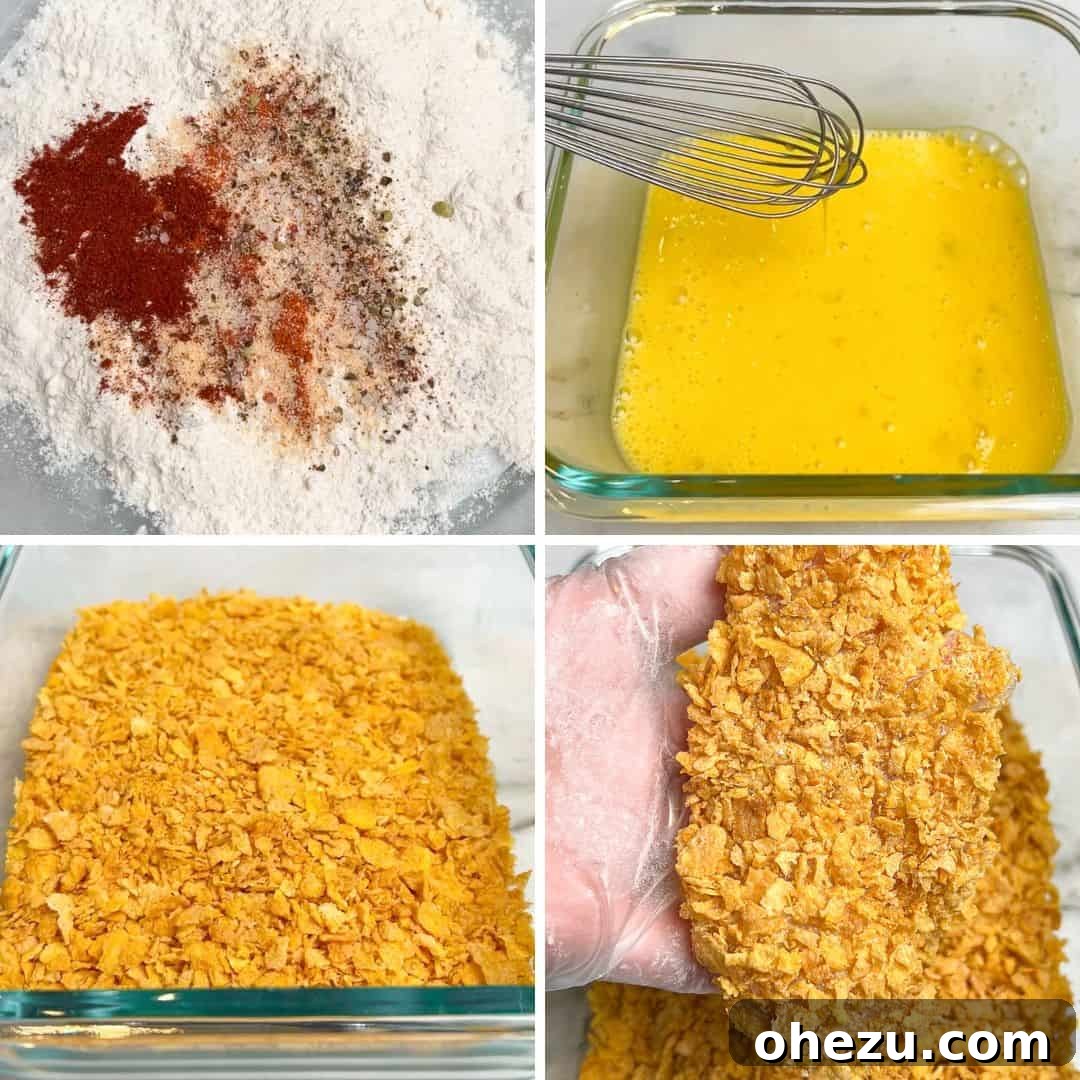 Crispy Air-Fried Honey Buffalo Chicken Strips 4 how to make honey buffalo chicken tenders