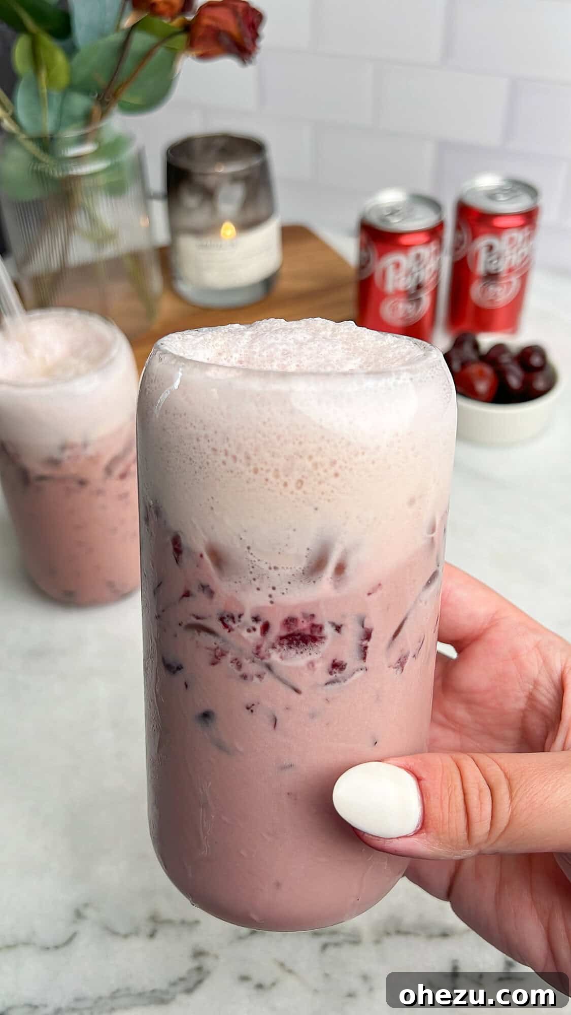 cherry vanilla dirty soda featured image
