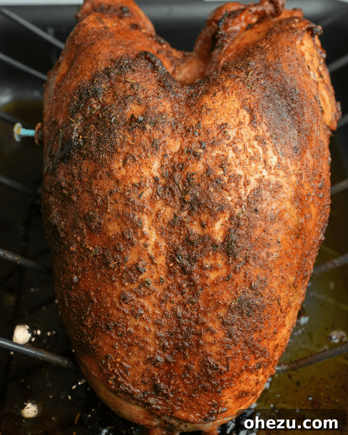 Bayou Blast Turkey 3 roasted thanksgiving turkey smothered in cajun butter