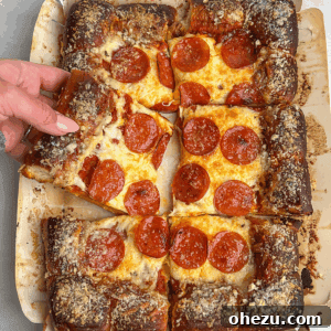 featured image for Hawaiian roll pizza