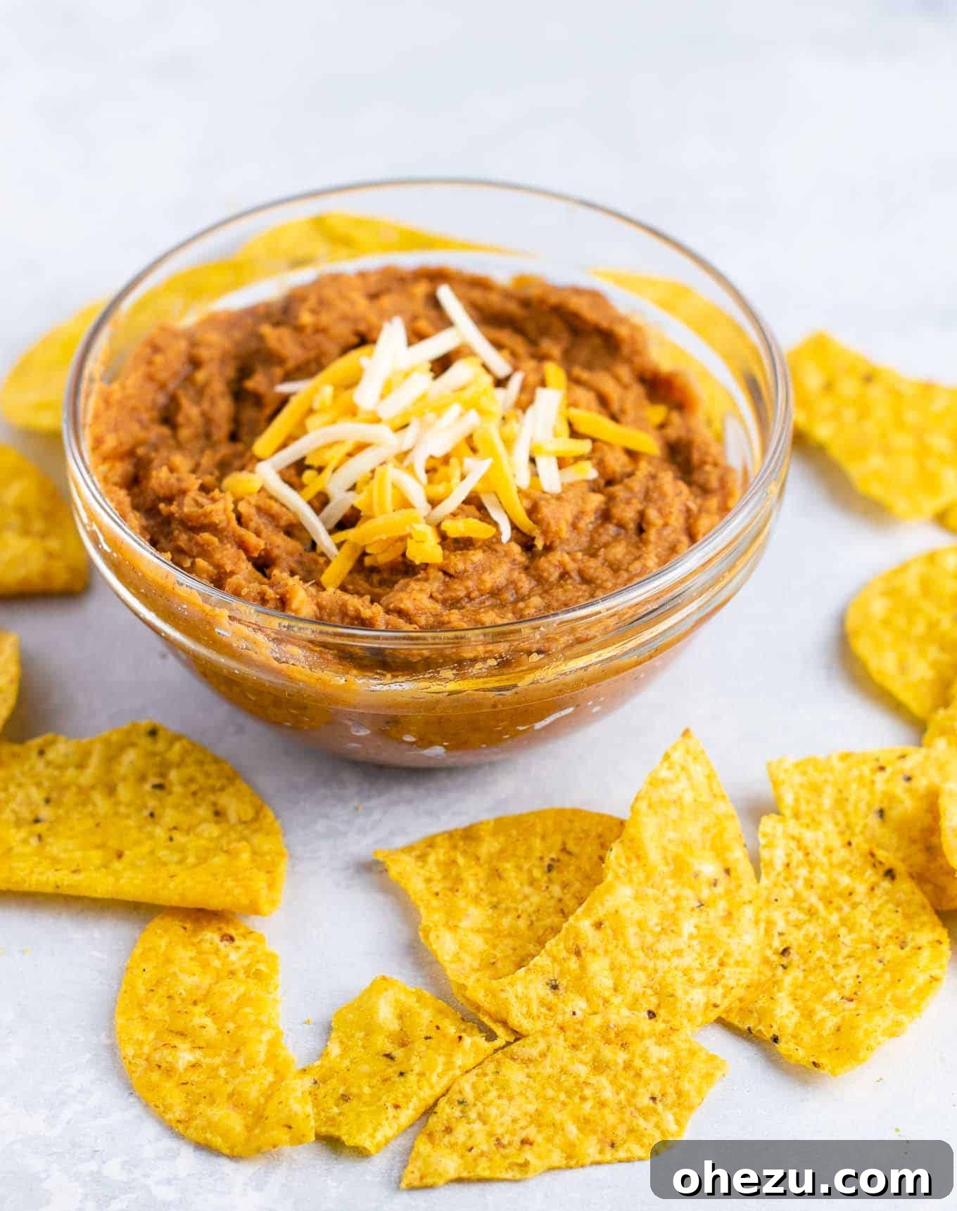 Effortless 5 Minute Refried Beans 3 How to make refried beans (5 minute refried beans recipe) - so easy and I make these all the time! #refriedbeans #easyrecipe #mexican #homemaderefriedbeans #vegan #vegetarian #dinner #dinnerrecipe